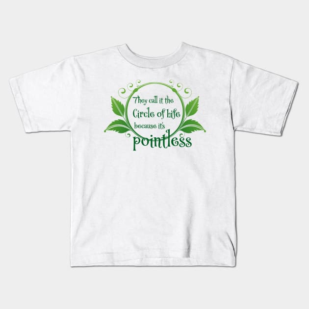 Pointless Kids T-Shirt by ferinefire